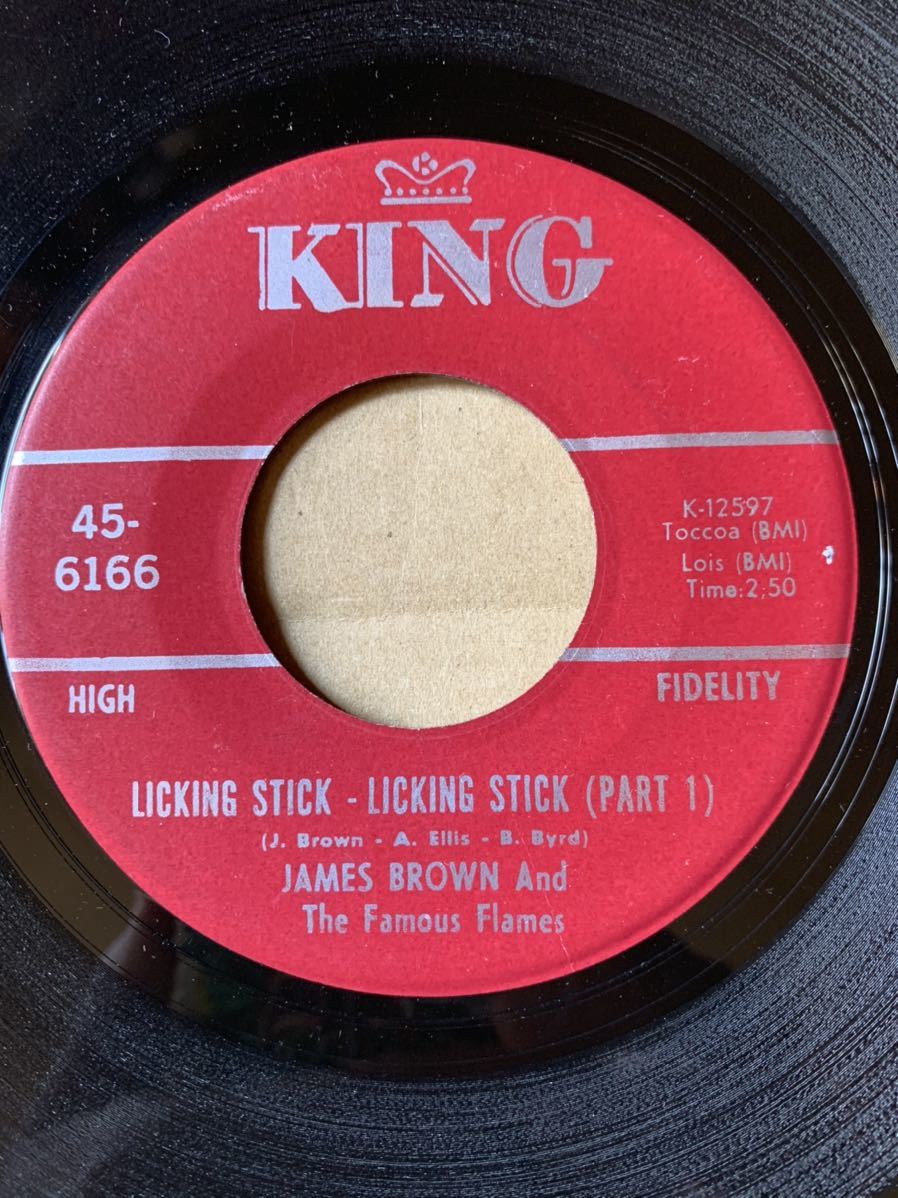 JAMES BROWN/LICKING STICK/オリジナル45レコード ②拍卖