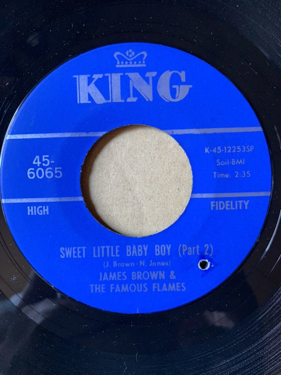 JAMES BROWN/SWEET LITTLE BABY BABY/オリジナル45レコード 拍卖