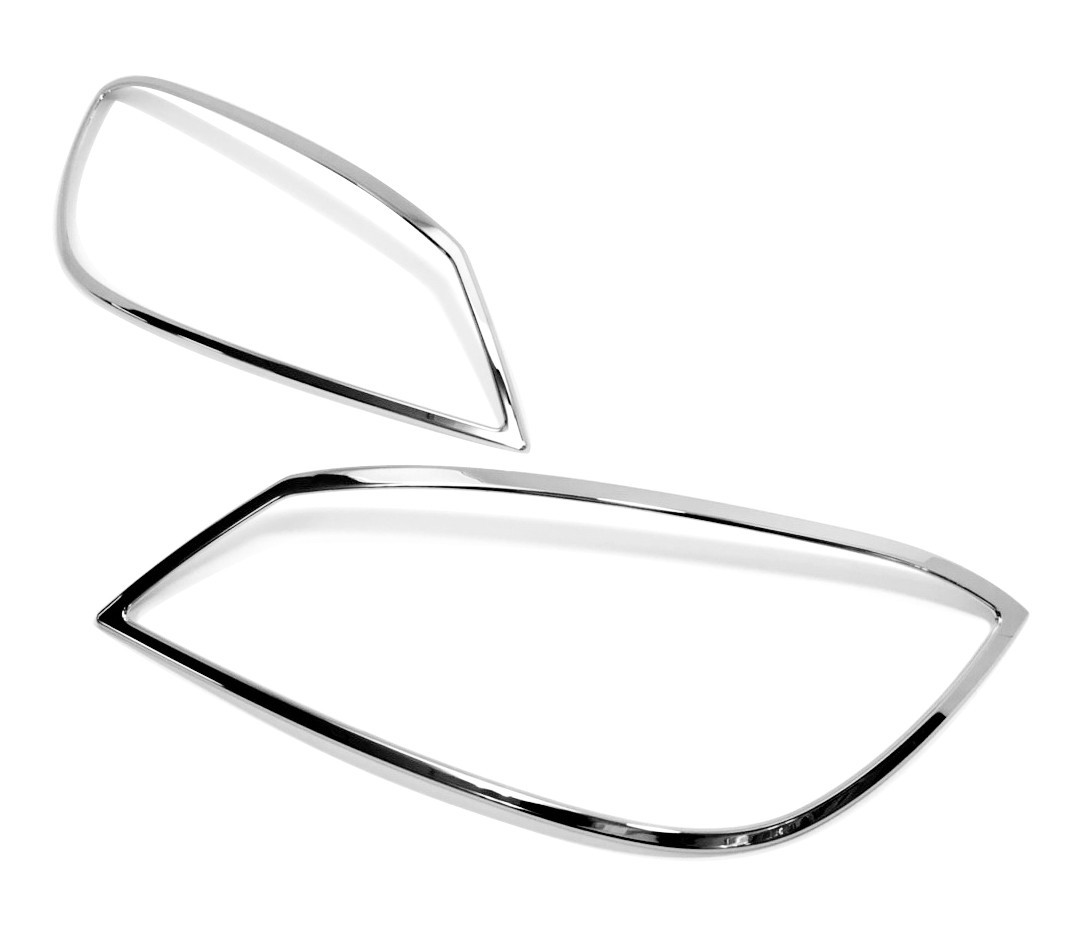 メルセデスベンツ用 Cクラス W204 セダン用 2007-2011 メッキ フロントランプトリム ヘッドランプリム ベゼルカバー拍卖