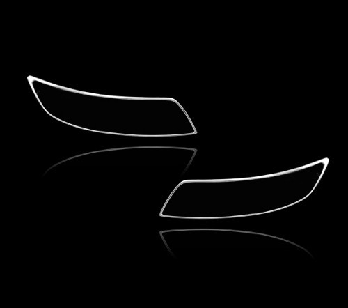 インフィニティ用 FX35用 2003-2008 クロームメッキ フロントランプリム ヘッドライト トリム ヘッドランプリム ベゼルカバー拍卖