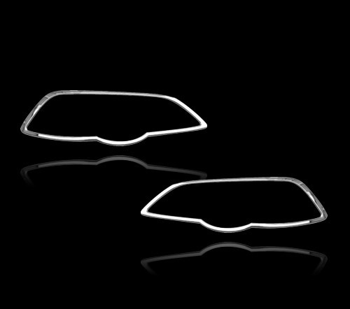 ホンダ用 オデッセイ用 2001-2005 クロームメッキ フロントランプリム ヘッドライト トリム ヘッドランプリム ベゼルカバー拍卖