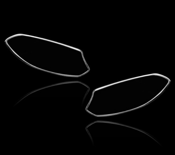 メルセデスベンツ用 Bクラス W246用 2015-2018 クロームメッキ フロントランプリム ヘッドライト トリム ヘッドランプリム ベゼルカバー拍卖