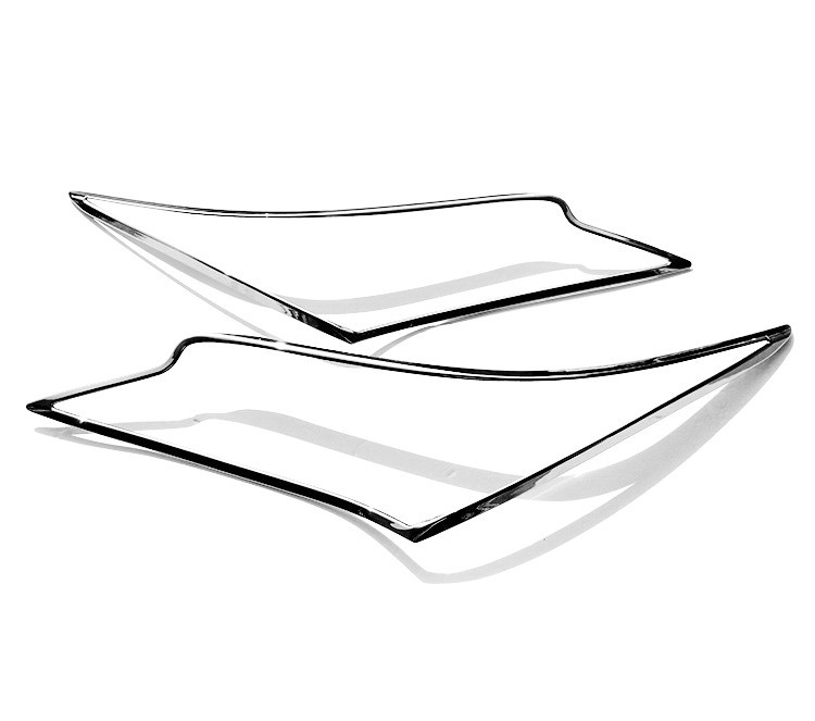 レクサス用 RX350 4代目用 クロームメッキ フロントランプリム ヘッドライト トリム ヘッドランプリム ベゼルカバー拍卖