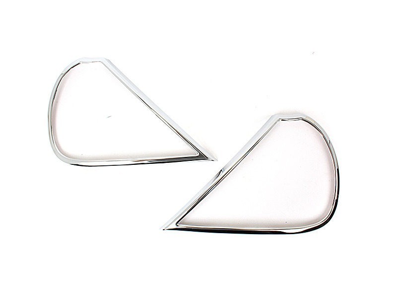 ジャガー用 XJ X350 クローム メッキ リアランプリム テールライト トリム ベゼルカバー拍卖