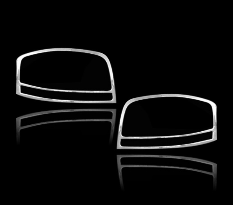 アウディ用 A3 8P 2003-2008用 クロームメッキ テールランプリム リアランプリム テールライト トリム ベゼルカバー拍卖