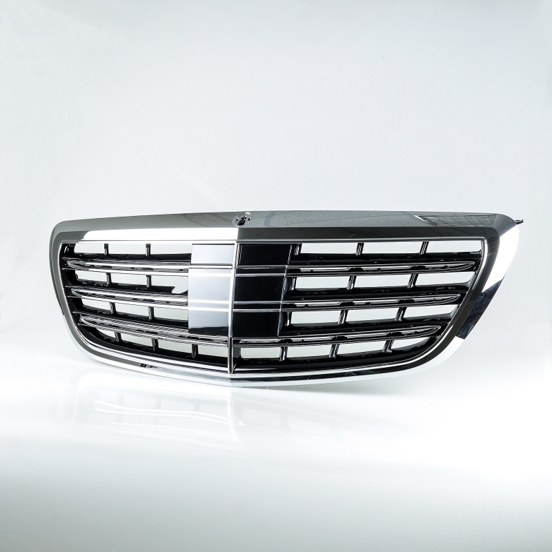 メルセデスベンツ用 Sクラス W222用 2014-2020 クロームメッキ LCIスタイル フロントグリル拍卖