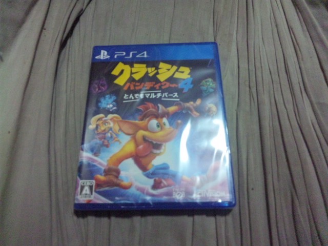 【新品PS4】クラッシュバンディクー4 とんでもマルチバース拍卖