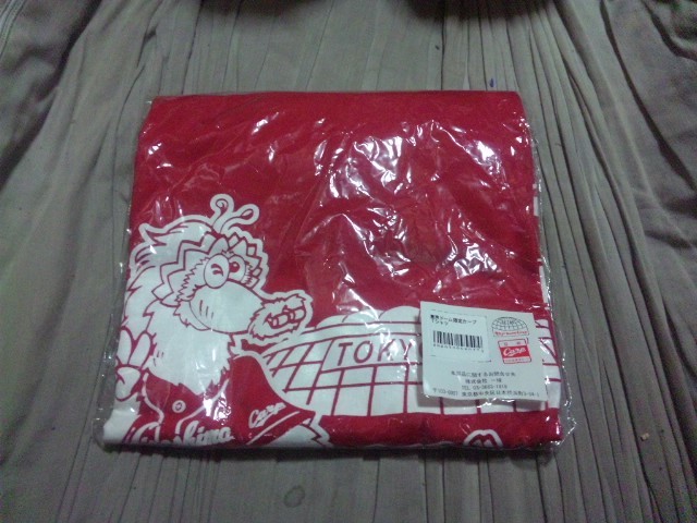 【カT-新品】(広島カープ)ビジター限定 東京ドームへいってきましたTシャツ スラィリー 巨人拍卖