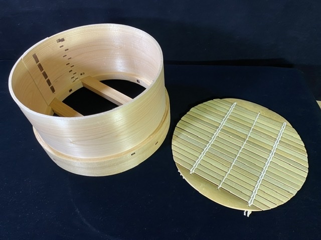 サンセイロ 和せいろ 木製 蒸し器 竹すだれ付き 拍卖