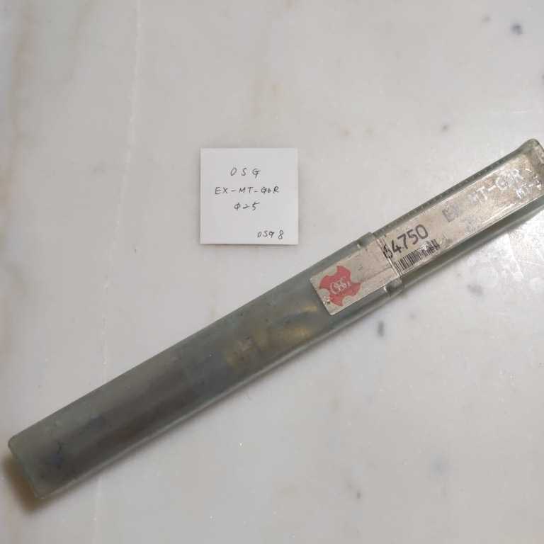 OSG8 OSG テーパードリル Φ25 MT3 コーティングドリル ゴールドドリル EX-MT-GDR エンドミルシャンクドリル 25ミリ拍卖