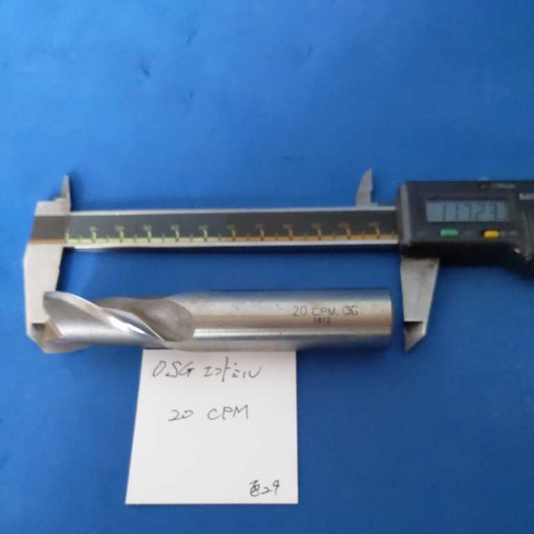 色29 中古 OSG 2枚刃エンドミル 20 CPM拍卖