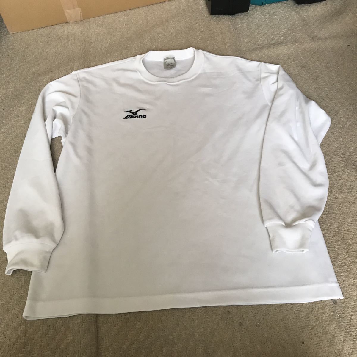 MIZUNO ミズノ 長袖Tシャツ アンダーシャツ 鹿子シャツ 野球 ウォーキング 運動 XO拍卖