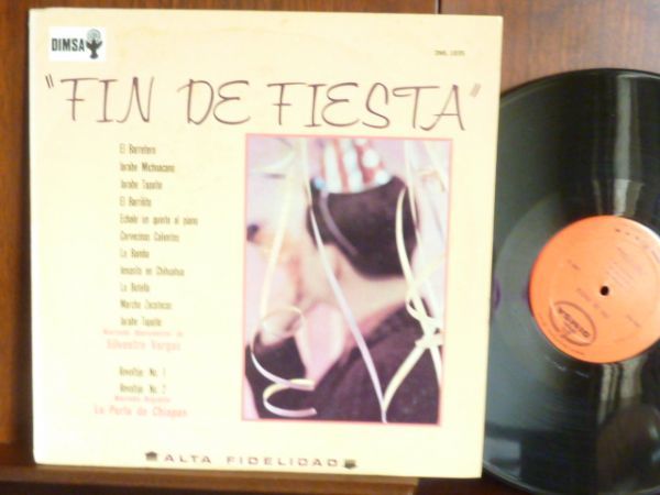 FIN DE FESTA/マリンバ,マリアッチ-1035(LP)拍卖