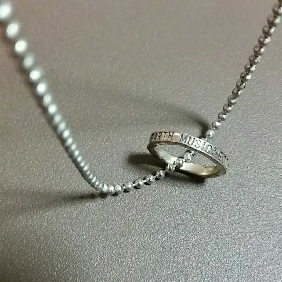 EARTH MUSIC&ECOLOGY シルバーネックレス リングネックレス 拍卖