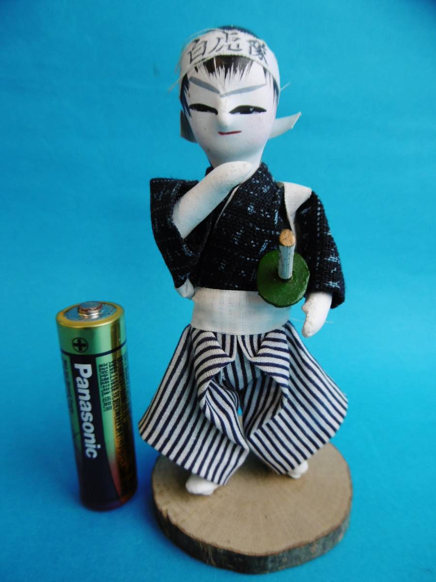 当時物★白虎隊/土産人形/戊辰戦争/会津戦争/昔観光昭和レトロ★拍卖