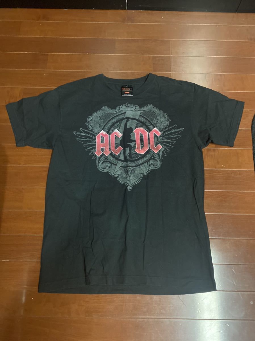 希少 AC/DC TOUR Tシャツ Lサイズ ブラック ヴィンテージ バンドTシャツ ツアーTシャツ拍卖