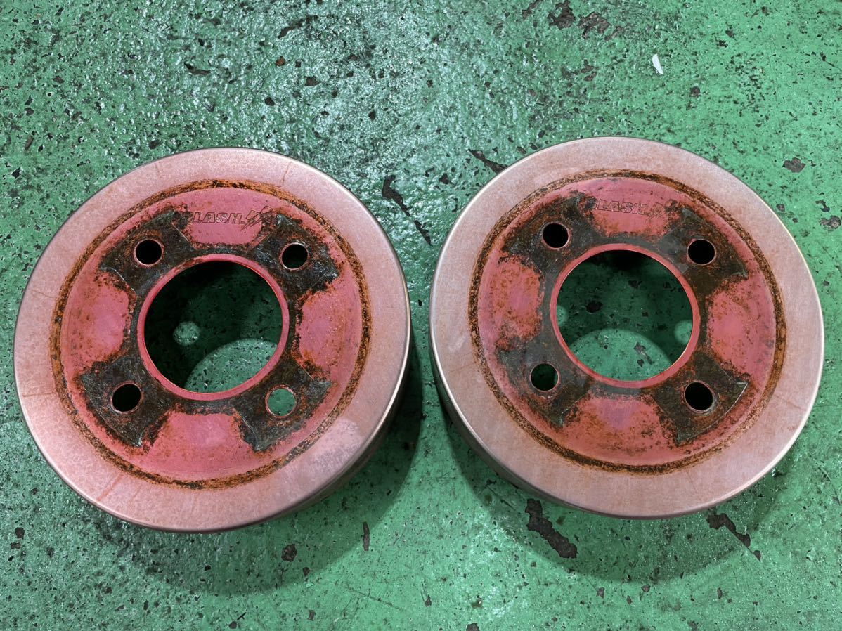 ■■■絶版品 生産終了 レア ZZE123 カローラランクス アレックス スラッシュ製 ドレスアップローターカバー リア 赤色拍卖