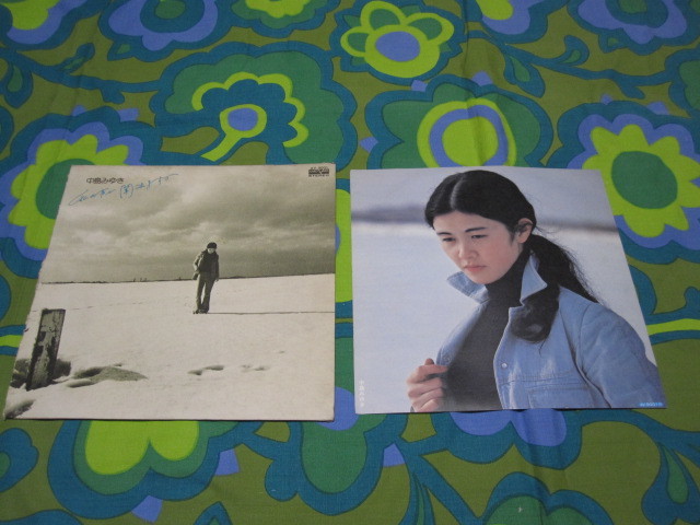 昭和レトロ 中島みゆき LPレコード 歌詞カード付 私の声が聞こえますか拍卖