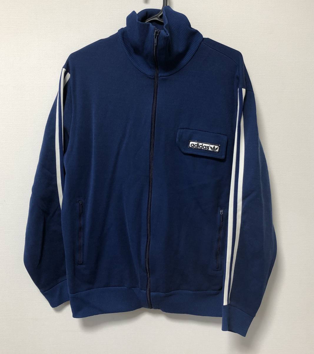アディダス ユーゴスラビア製 ジャージ ネイビー サイズ54拍卖