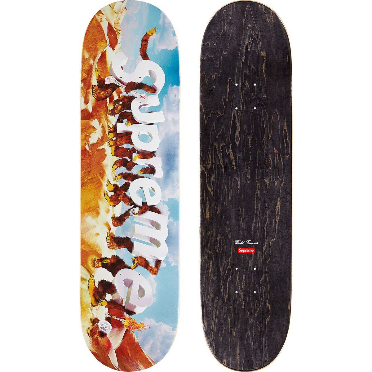 【新品未使用】 21SS 新作 新品 SUPREME シュプリームAPES SKATEBOARD スケートボード デッキ 未使用 即決早い者勝ち拍卖