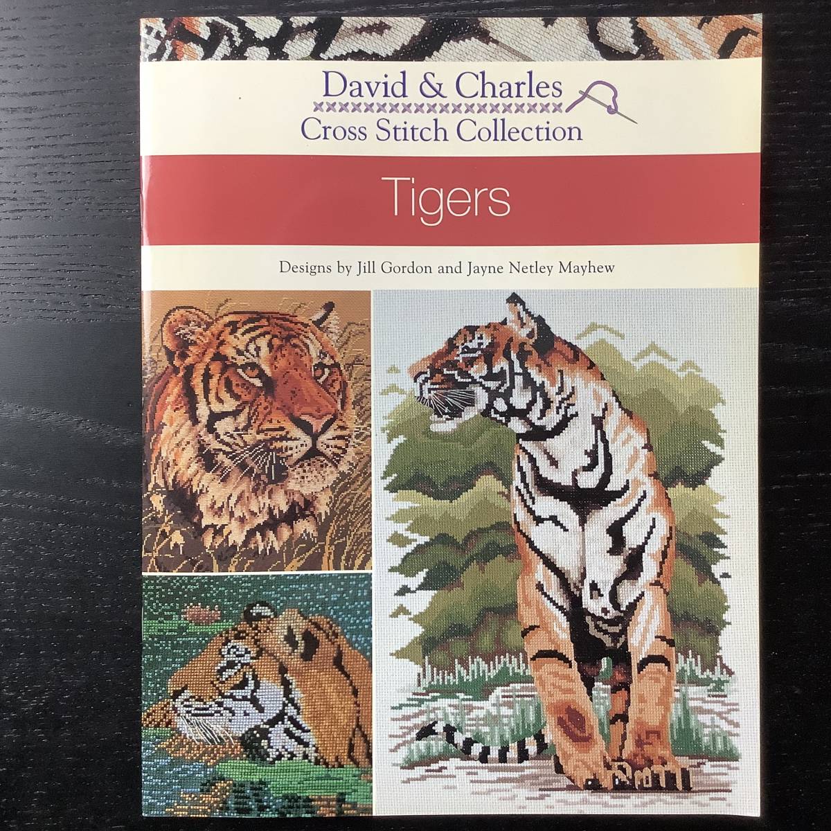 手芸本■ARTBOOK_OUTLET■C1-136★送料無料 新品 刺繍 クロスステッチ チャート タイガース 虎 CROSS STITCH COLLECTION Tigers 入手困難拍卖