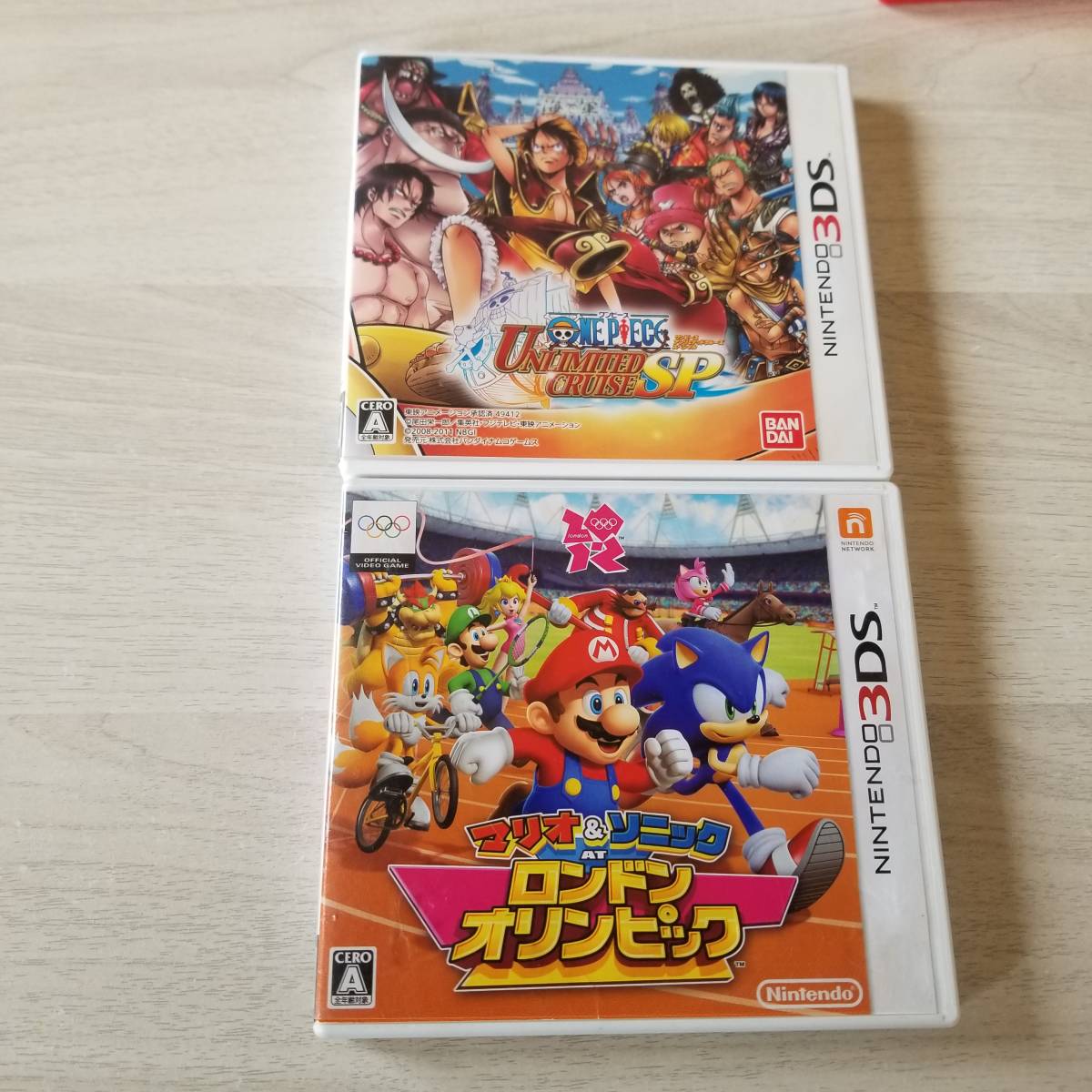 ☆3DS マリオ&ソニック AT ロンドンオリンピック ワンピース アンリミテッドクルーズSP  同梱可☆拍卖
