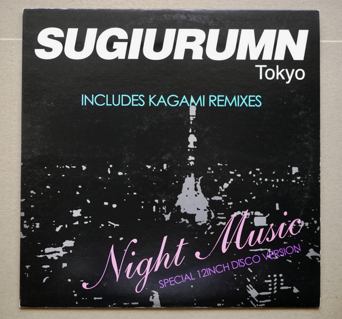 12”★ Sugiurumn Featuring Junpei Shiina Night Music 椎名純平 DJ Kagami remix収録 拍卖