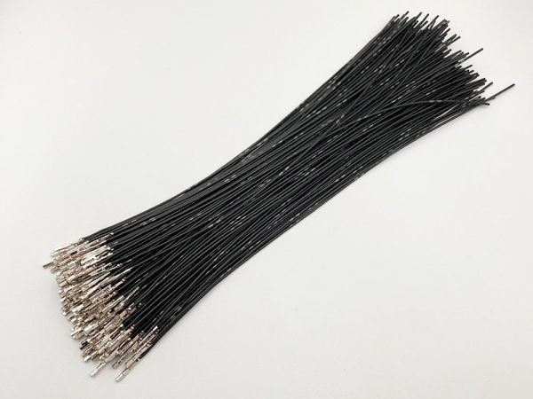 【0253配線 黒*10】 タイコエレクトロニクス 025型 IIIシリーズ 0.64 端子 圧着 検索用) ステアリング スイッチ クルーズコントローラー拍卖