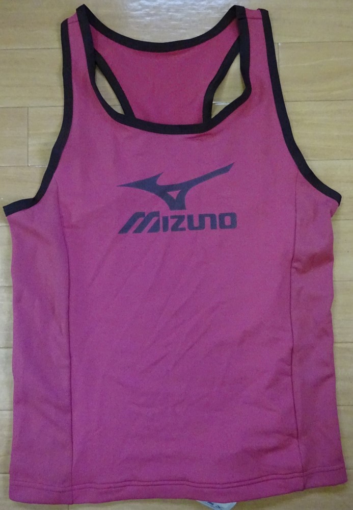 【新品・未使用】MIZUNO ミズノ タンクトップ 85QB-80165 Oサイズ ローズ MADE IN JAPAN 新品タグ付き 2021050025拍卖