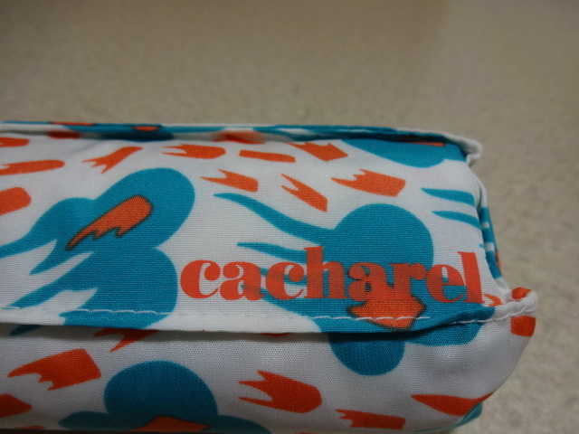 ◆cacharel/キャシャレル・折りたたみ傘/晴雨兼用傘② グリーンのお花柄◆拍卖