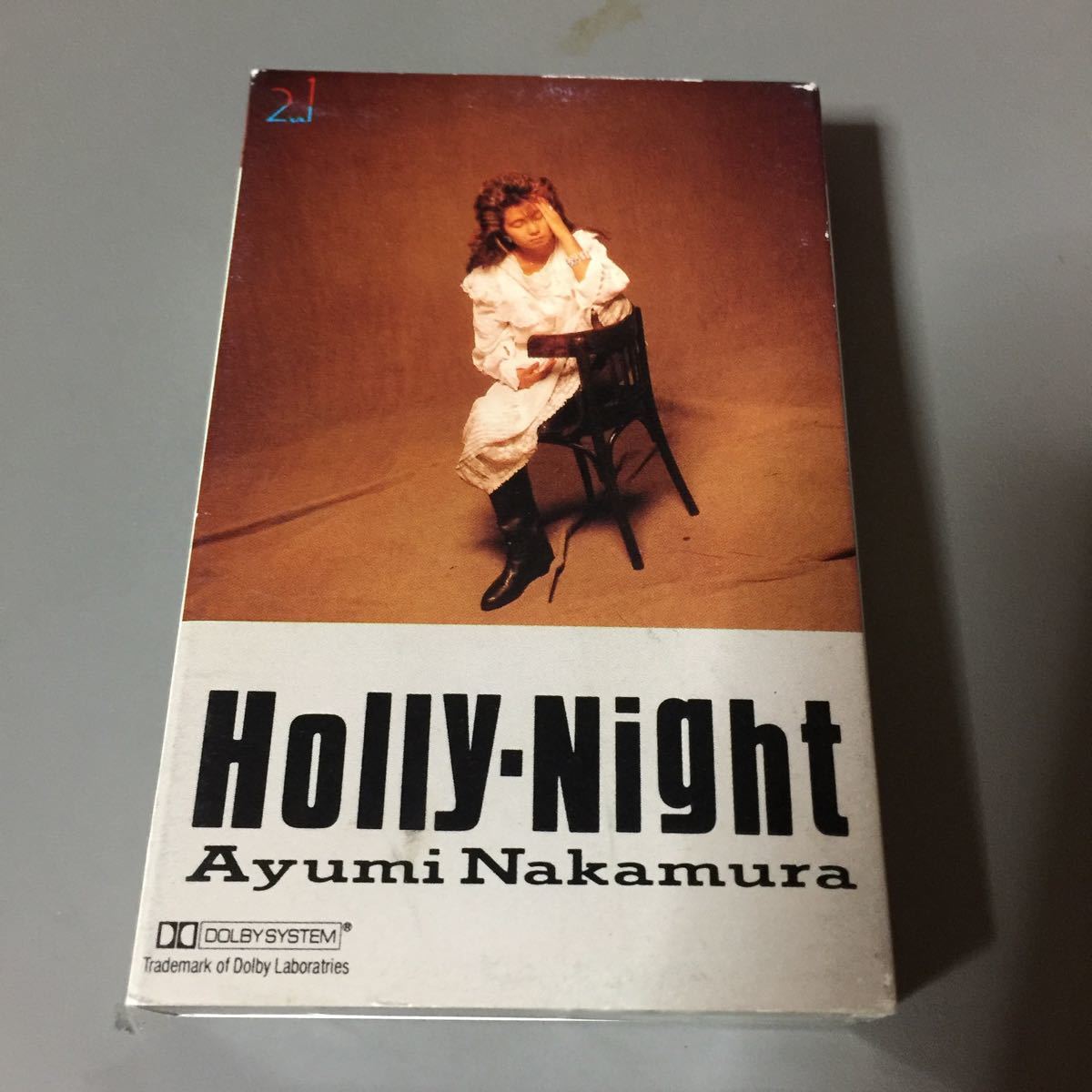 中村あゆみ Holly-Night 国内盤カセットテープ拍卖