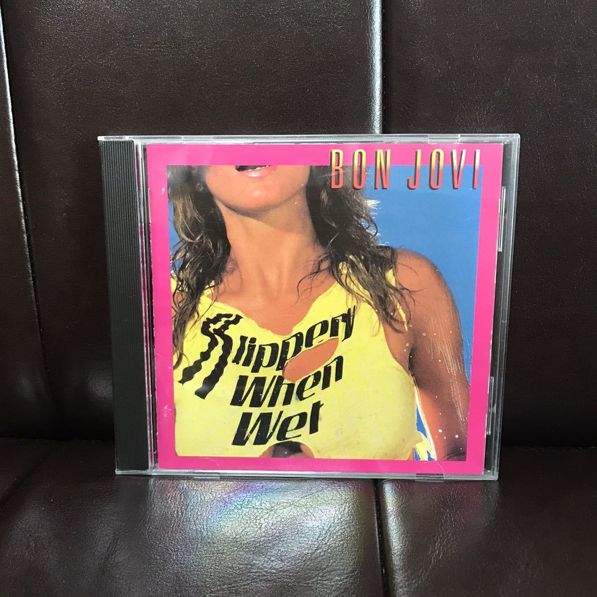 日本語歌詞付き BON JOVI SLIPPERY WHEN WET CD拍卖