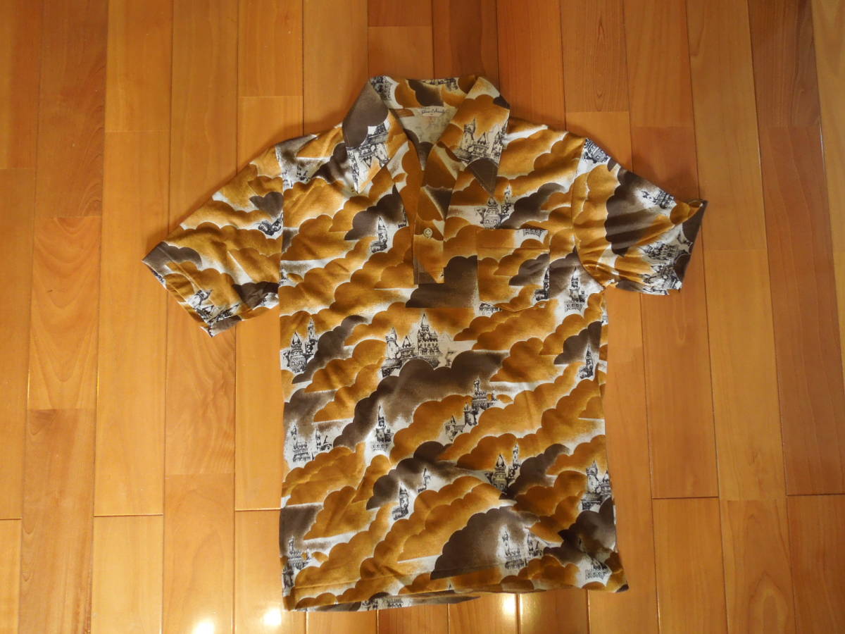 Jesse c. Snead 70'ヴィンテージ 半袖ポロシャツ ポリシャツ Sサイズ拍卖