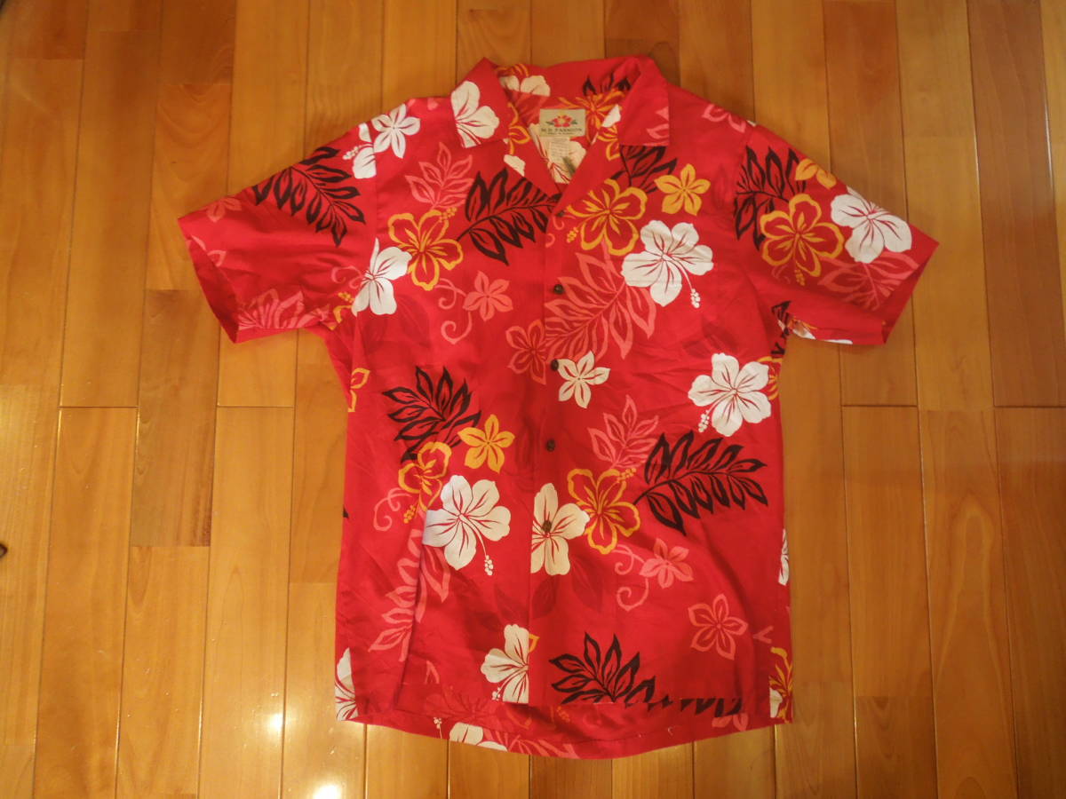 M D FASHION アロハシャツ Mサイズ MADE IN HAWAII拍卖