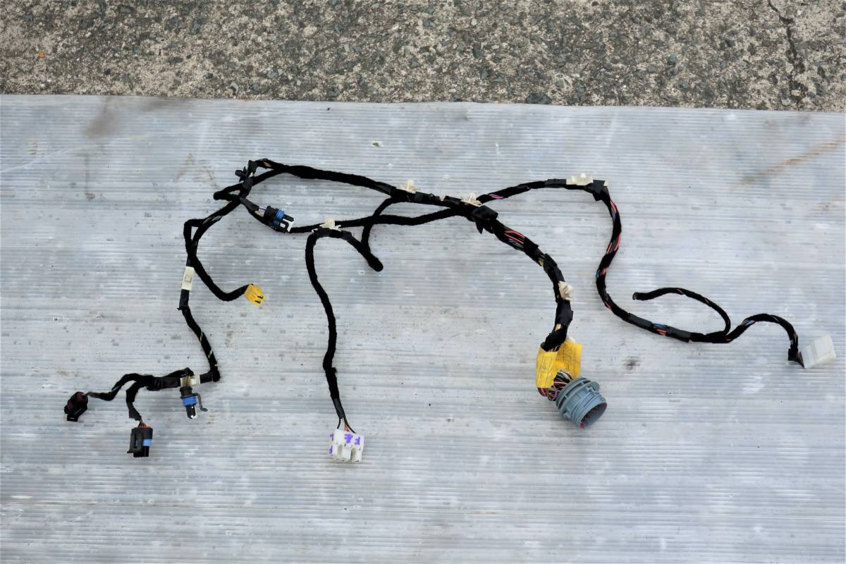 H10 E-932A1 アルファロメオ 156 V6 2.5 2WD 6F 右H 純正 フロント左側 助手席ドア ドアハーネス 配線 / 60651435 / 96500km拍卖