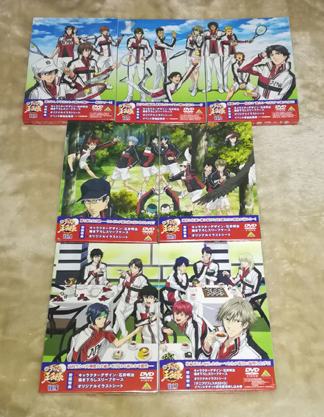 新品 DVD 新テニスの王子様 初回版 全7巻セット拍卖