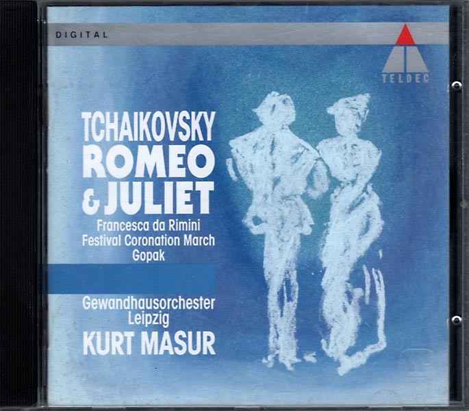 チャイコフスキー《ロメオとジュリエット/フランチェスカ・ダ・リミニ 他》クルト・アズマ(指揮),ライプツィヒ・ゲヴァントハウス管弦楽団拍卖