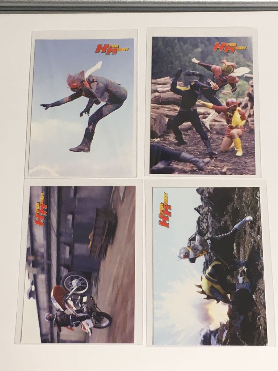 カルビー仮面ライダーR 第2記録 チェックリスト 4枚セット ハイパーホビー拍卖