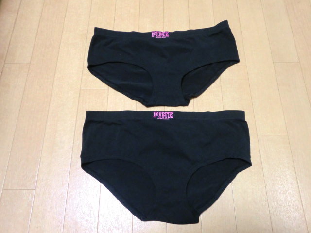★最安値下げ◆Victoria Secret・ビクトリアシークレットPINK新品未使用履き心地抜群強力ストレッチ性に優れショーツ2枚セット★切手★拍卖