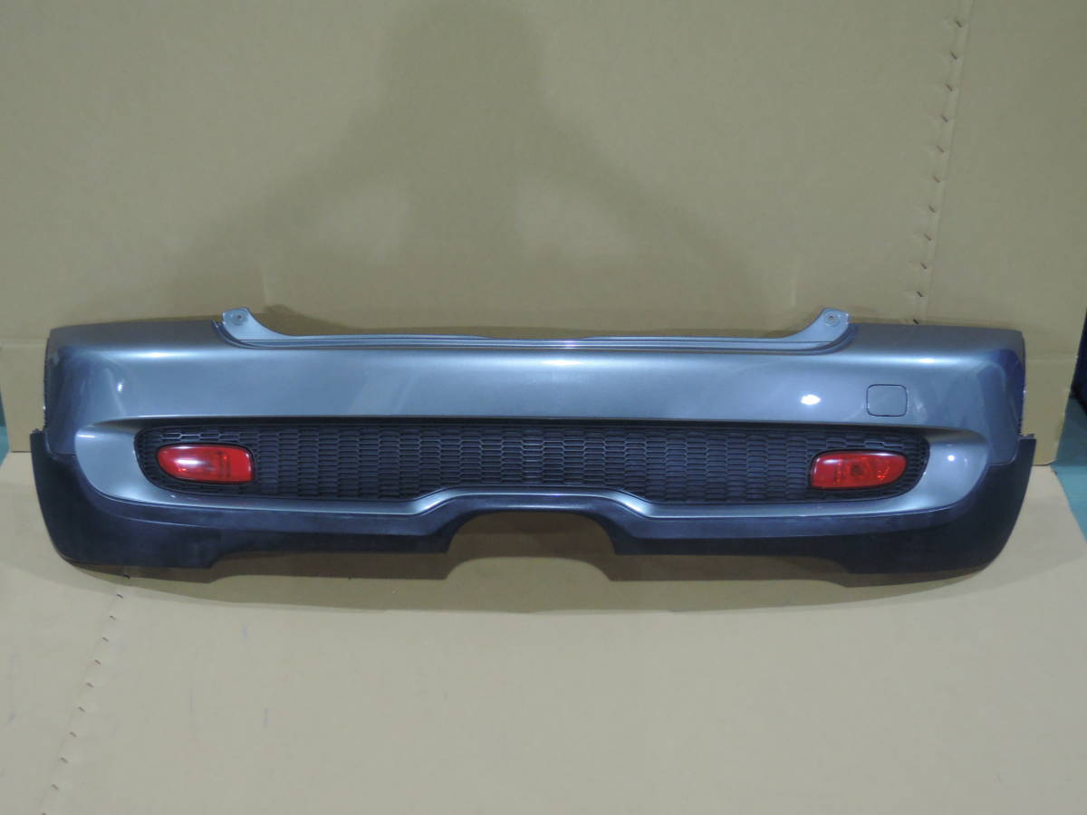 ・ MF16S BMW MINI ミニクーパーS 純正 リア/リヤ バンパー 114129-10/7147886 外装 ダークシルバー B-1547拍卖