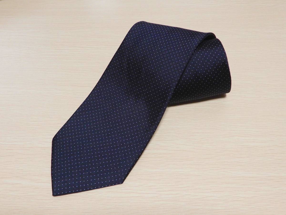 チェルッティ CERRUTI ネクタイ ~ ネイビー x ドット ~拍卖