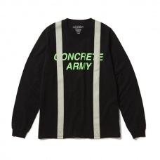 新品 ラフアンドラゲッド ROUGH AND RUGGED ロンTシャツ 1S 黒 カットソー サスペンダー拍卖