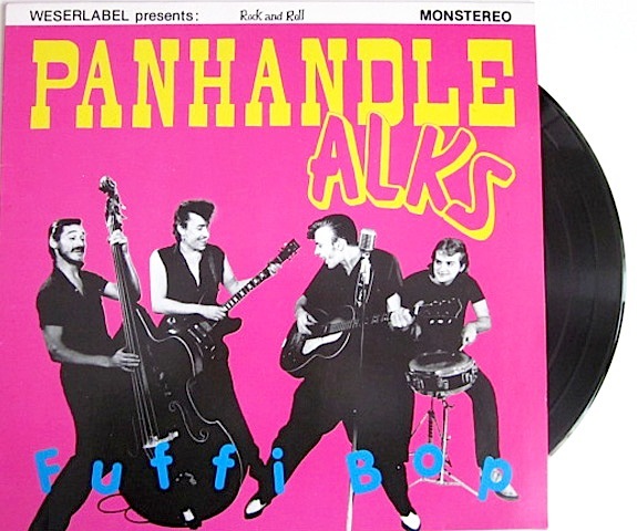 美盤 綺麗 ★ 廃盤 レコード ★ 貴重 1st アルバム ★ 1985年 激レア盤!!!!!★ 80's ネオロカ ★ PANHANDLE ALKS ★ ドイツ ネオロカビリー拍卖