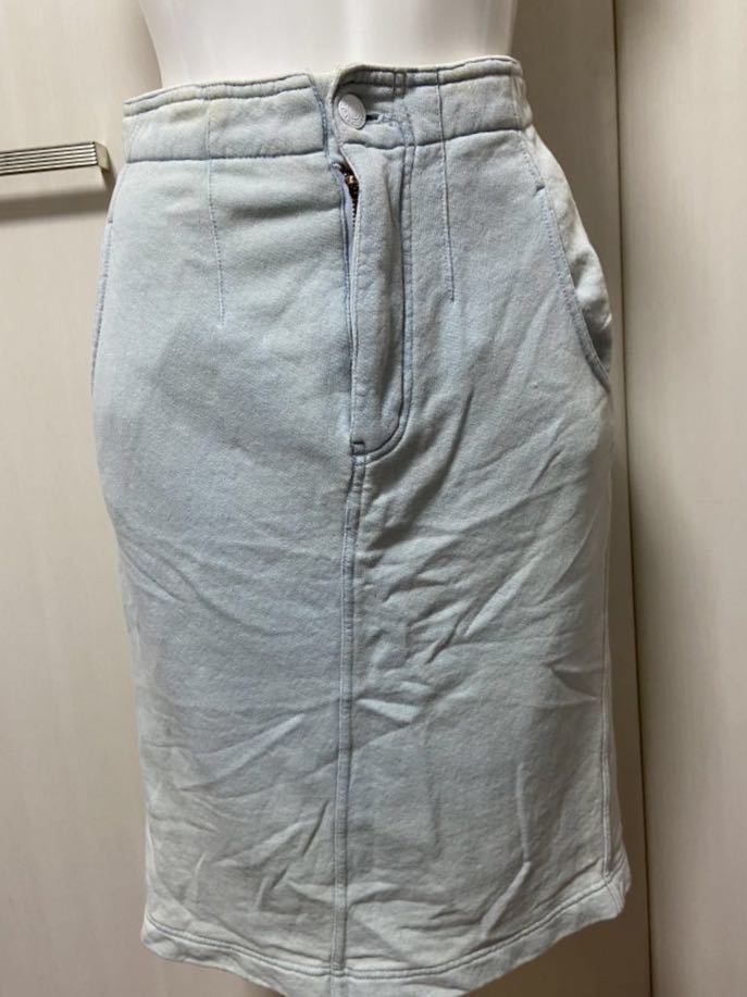 @新品 JILL by JILLSTUART ジルバイジルスチュアート ストレッチデニムスカート Sサイズ 3000円より値下げ拍卖