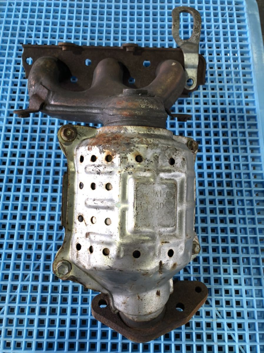 1340:スズキ純正 K6A 触媒 コンバーター キャタライザー 素材用 85G-C08・・②拍卖