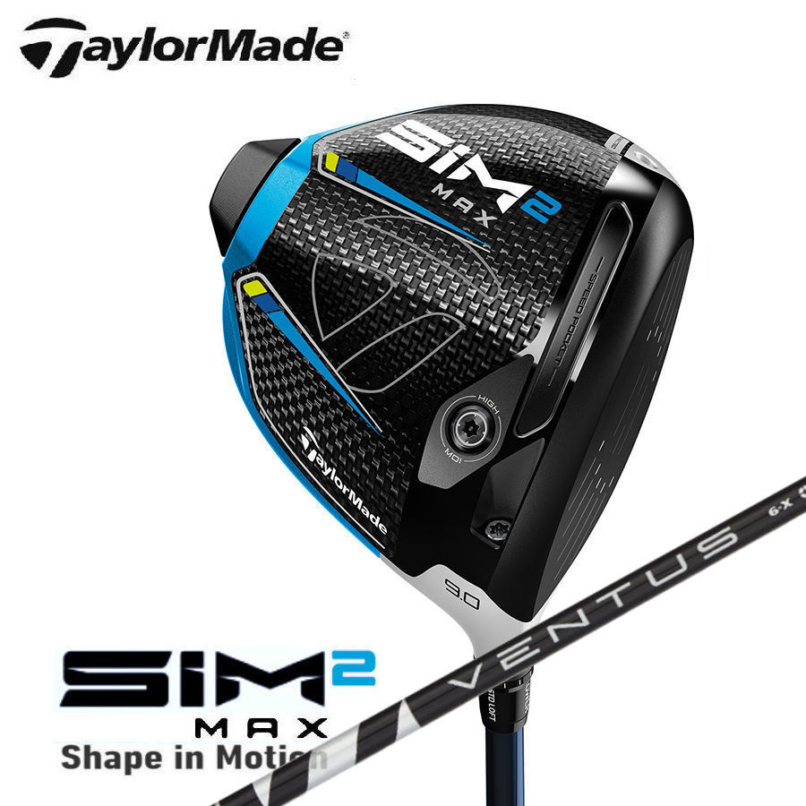 ★☆先着1名 テーラーメイドUS “ SIM2 MAX ” × VENTUS BLACK (6S) 新品☆★拍卖
