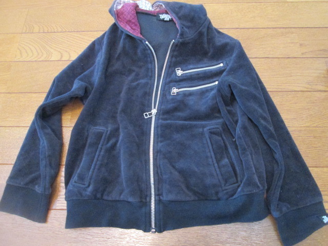120 TKSAPKID ワールド 長袖厚手黒のパーカー拍卖