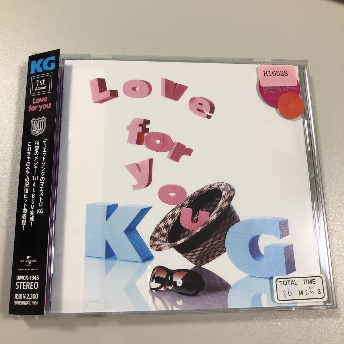 貴重です!CD KG Love for you【21-03A】拍卖