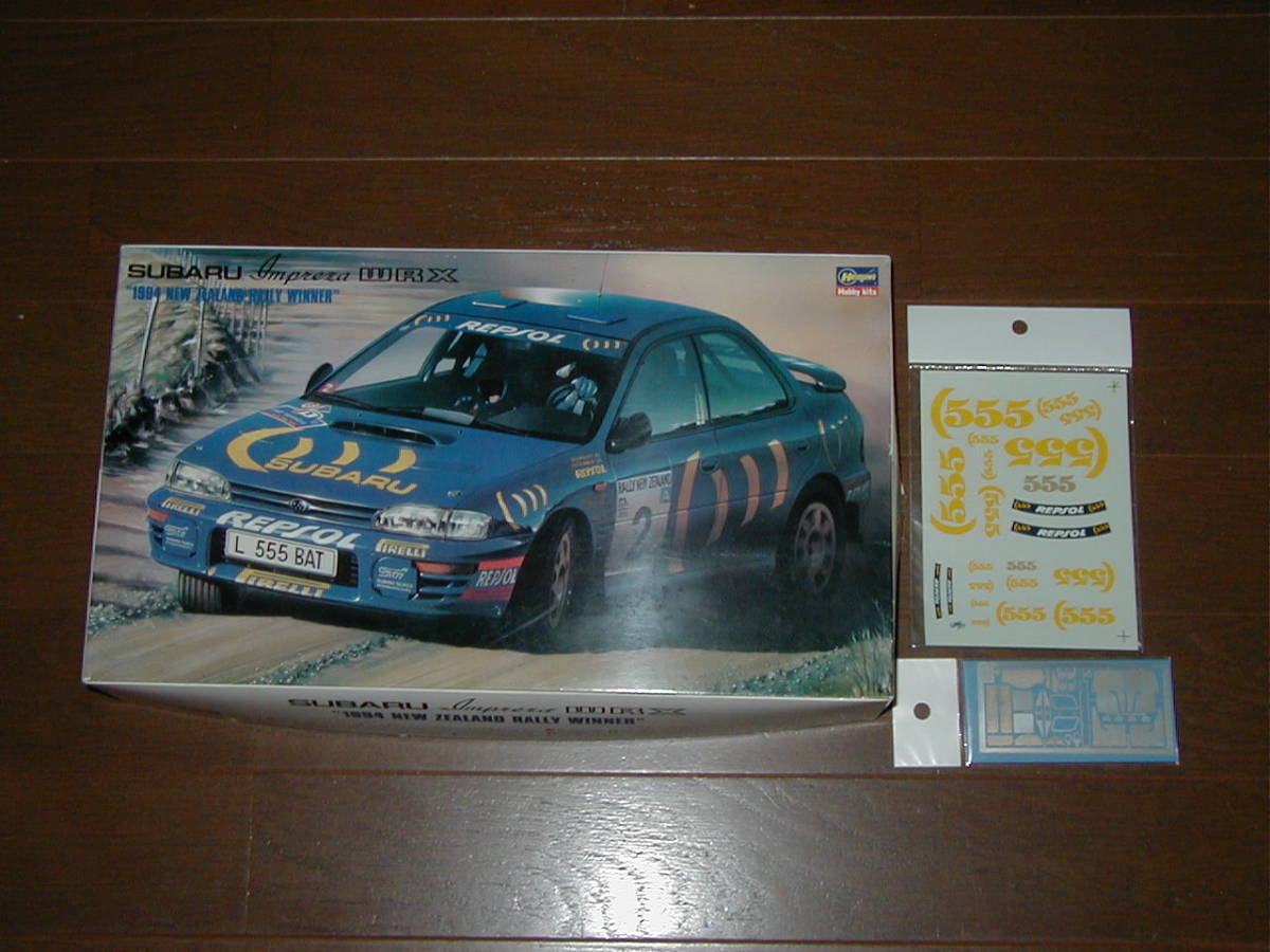 HASEGAWAハセガワ1/24スバルインプレッサWRX’94ニュージーランドラリーウィナー多数おまけ付SUBARU IMPREZA WRC NEW ZEALAND RALLY WINNER拍卖