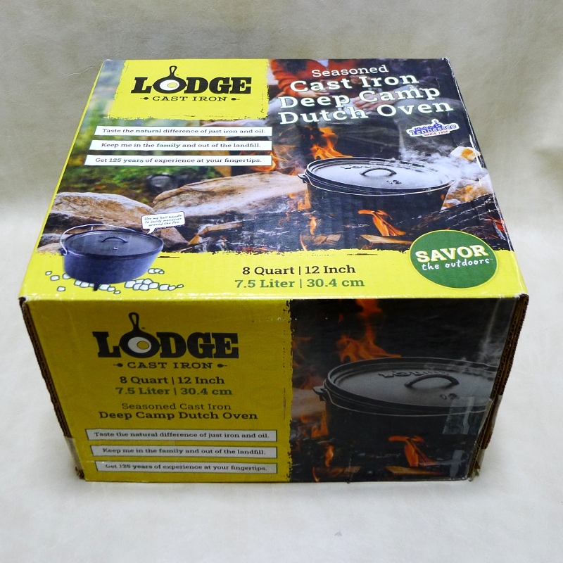 未使用!● LODGE A&F ・ 12インチ / ロッジ・ダッチオーブン ● CAST IRON / L12DC03・12inch拍卖